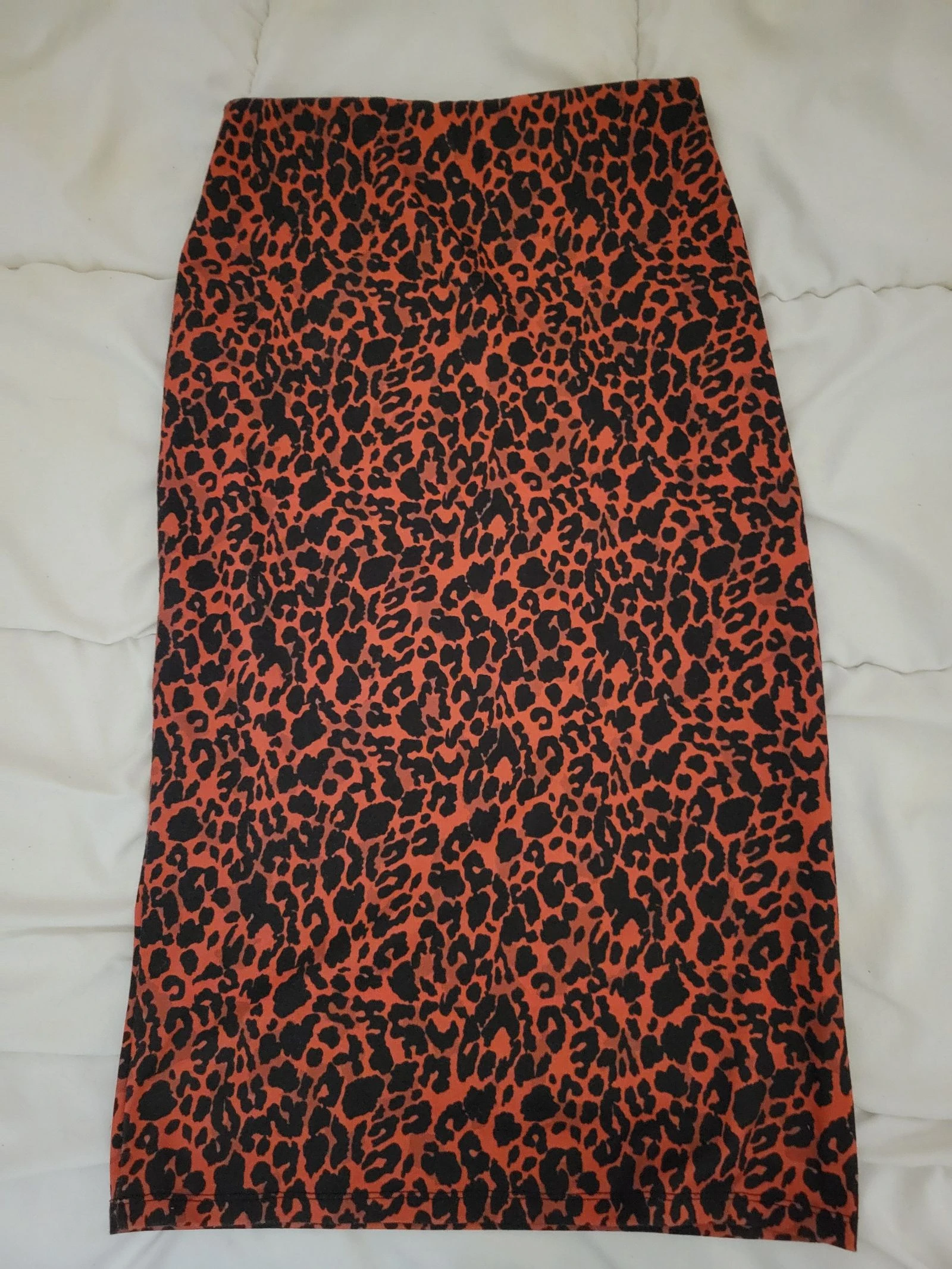 Jupe léopard zara t s-m